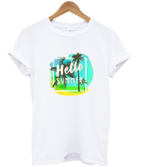 hello summer t-shirt