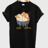 japanese ramen noodle cat t-shirt