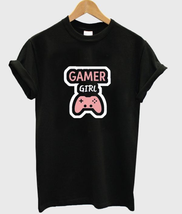 gamer girl t-shirt