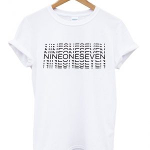 nine on seven t-shirt