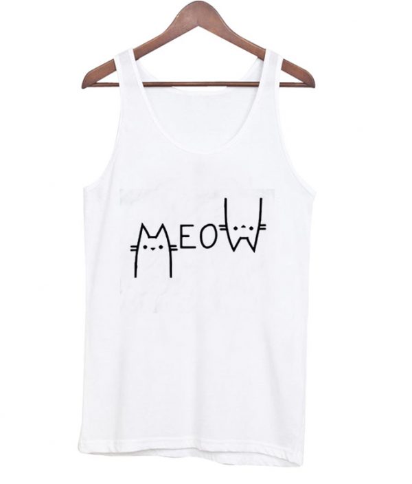 meow tank top