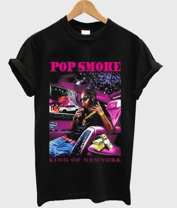 pop smoke king of newyork t-shirt