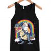 corgi dinosaur t rex tank top