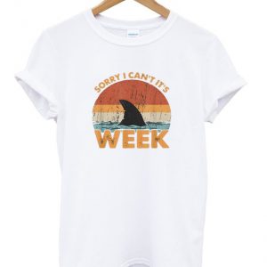 sorry i can't it's week t-shirt