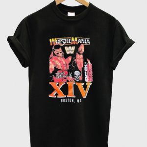 wrestle mania t-shirt