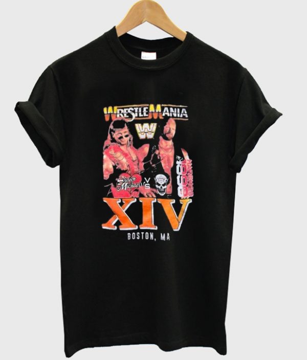 wrestle mania t-shirt