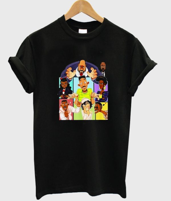 THE BEL AIR BUNCH FRESH PRINCE OF BEL AIR T-SHIRT