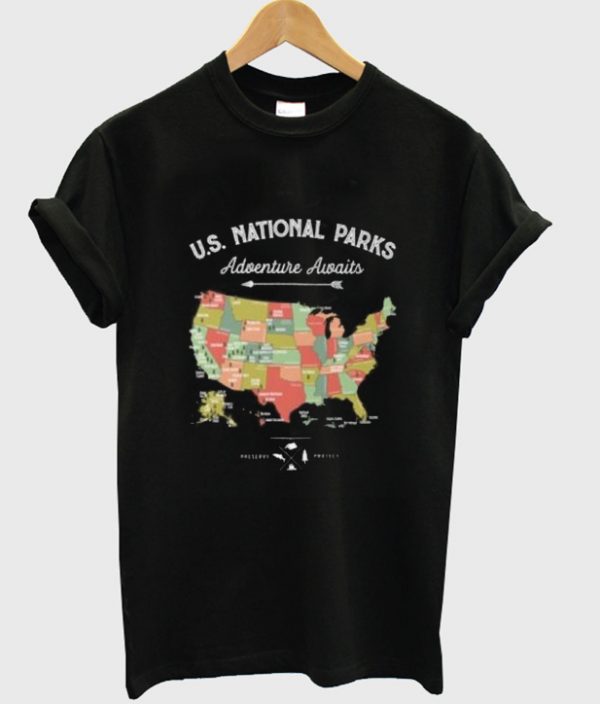 US NAtional Patks T-shirt