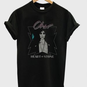 cher heart of stone t-shirt