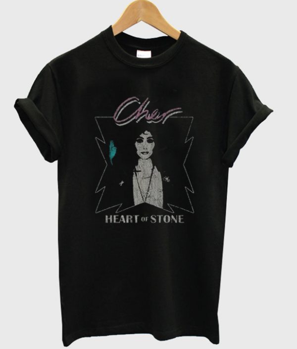 cher heart of stone t-shirt