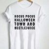 hocus pocus halloween town and beetlejuice T Shirt