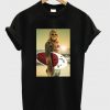 star wars chewbacca surfing t-shirt