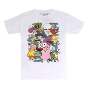 Courage The Cowardly Dog Characters T-Shirt