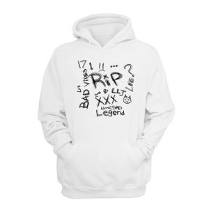 Lil Peep On The Day I Die Would You Even Cry Hoodie