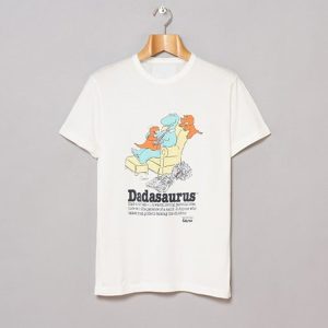 80s Dadasaurus Dinosaurs Cliff Galbraith Funny Cartoon Cute Dad T-Shirt