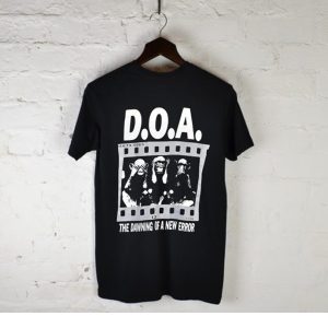 90s DOA The Black Spot Album Dawning New Error T Shirt