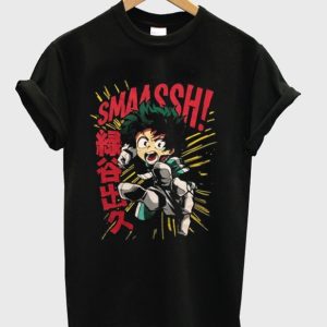 My Hero Academia Deku Smash T-shirt