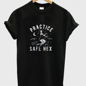 Practice Safe Hex Witch T-Shirt