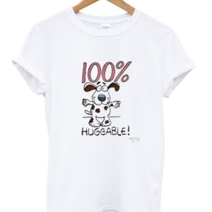 100% Huggable Kawaii Dog T-Shirt