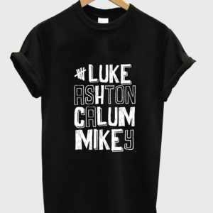 # luke anshton calum mikey T shirt