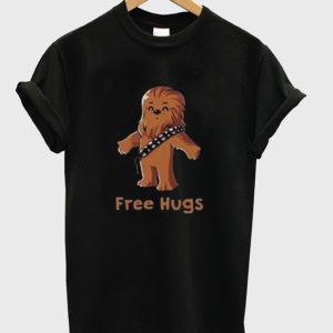 Wookiee Chewbacca Free Hugs T Shirt