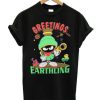 Marvin the Martian Greetings Earthlings T-Shirt