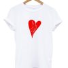 Red Heart Smashing Pumpkins Band T Shirt