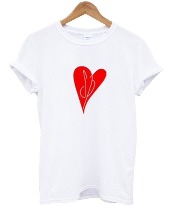 Red Heart Smashing Pumpkins Band T Shirt