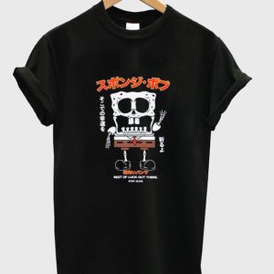 SpongeBob Best Of Luck Skeleton T Shirt