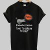 ramadan cannon time to break my fast t-shirt