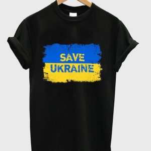 save ukraine flag t-shirt