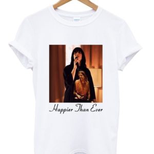 Billie Eilish The Happier Than Ever The World Tour 2022 T-shirt