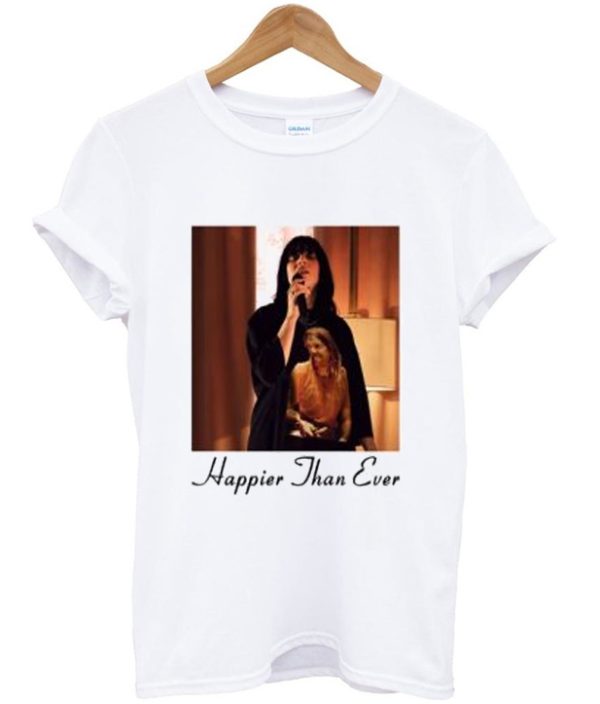 Billie Eilish The Happier Than Ever The World Tour 2022 T-shirt