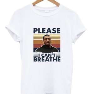 I Can’T Breathe Vintage George Floyd T Shirt