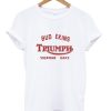 Triumph Motorcycles Bud Ekins Sherman Oaks T-Shirt