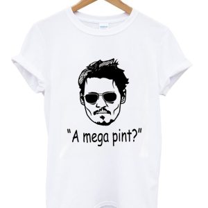 Johnny Depp A Mega Pint Justice For Johnny Best T-Shirt