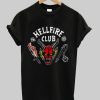 Stranger Things 4 Hellfire Club T shirt