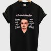 justice for fohnny depp violence has no gender t-shirt