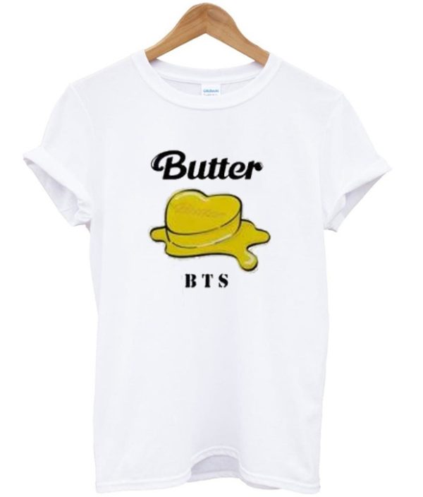 BTS Butter Logo Melted T Shirt