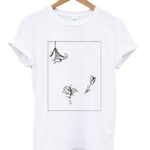 Flower Line T Shirt