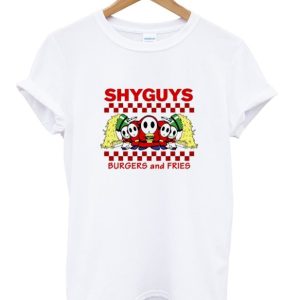 Shy Guys Burgers n Fries T Shirt