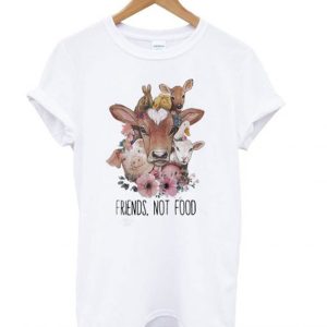 Vegan Friends not Food T Shirt