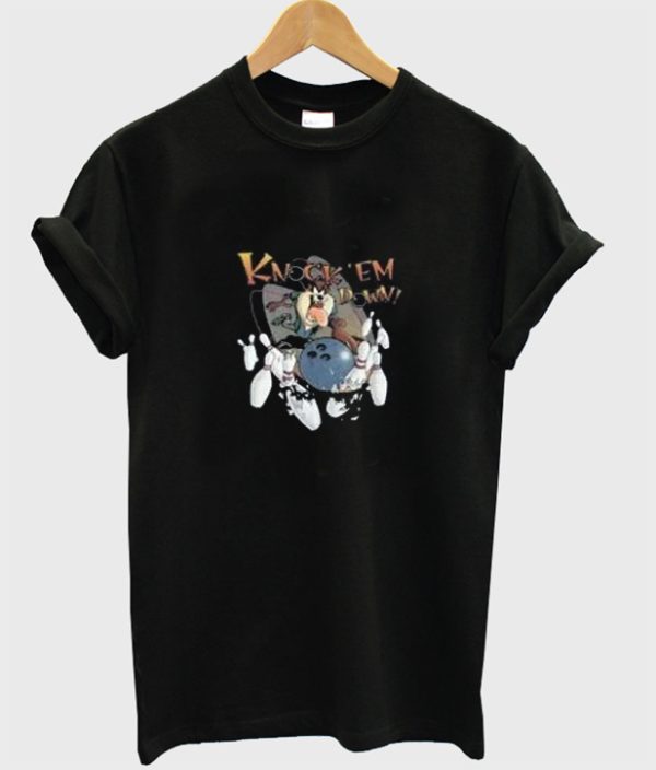 Tasmanian Devil t shirt Bowling T Shirt