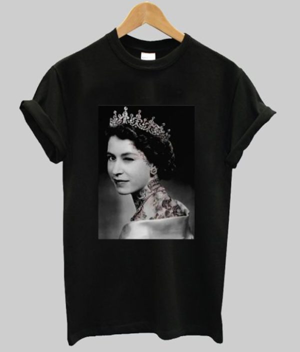 II Elizabeth United Kingdom Queen Jubilee Winking T shirt