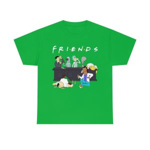 Drunk Friends Homer Simpson Bender Rick And Morty t shirt ynt