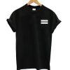 W Equal Sign Black T shirt YNT