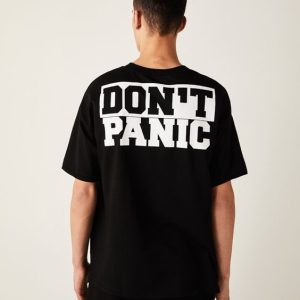 don't panic t-shirt (back) YNT