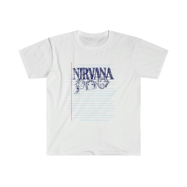 1997 Nirvana Notebook Paper Shirt ynt