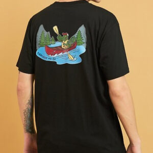 Crocodile Kayaking T-shirt BACK