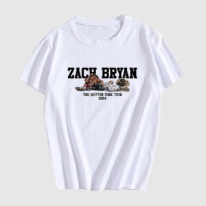 Zach Bryan 2024 Cowboy The Quittin' Time Tour T-Shirt